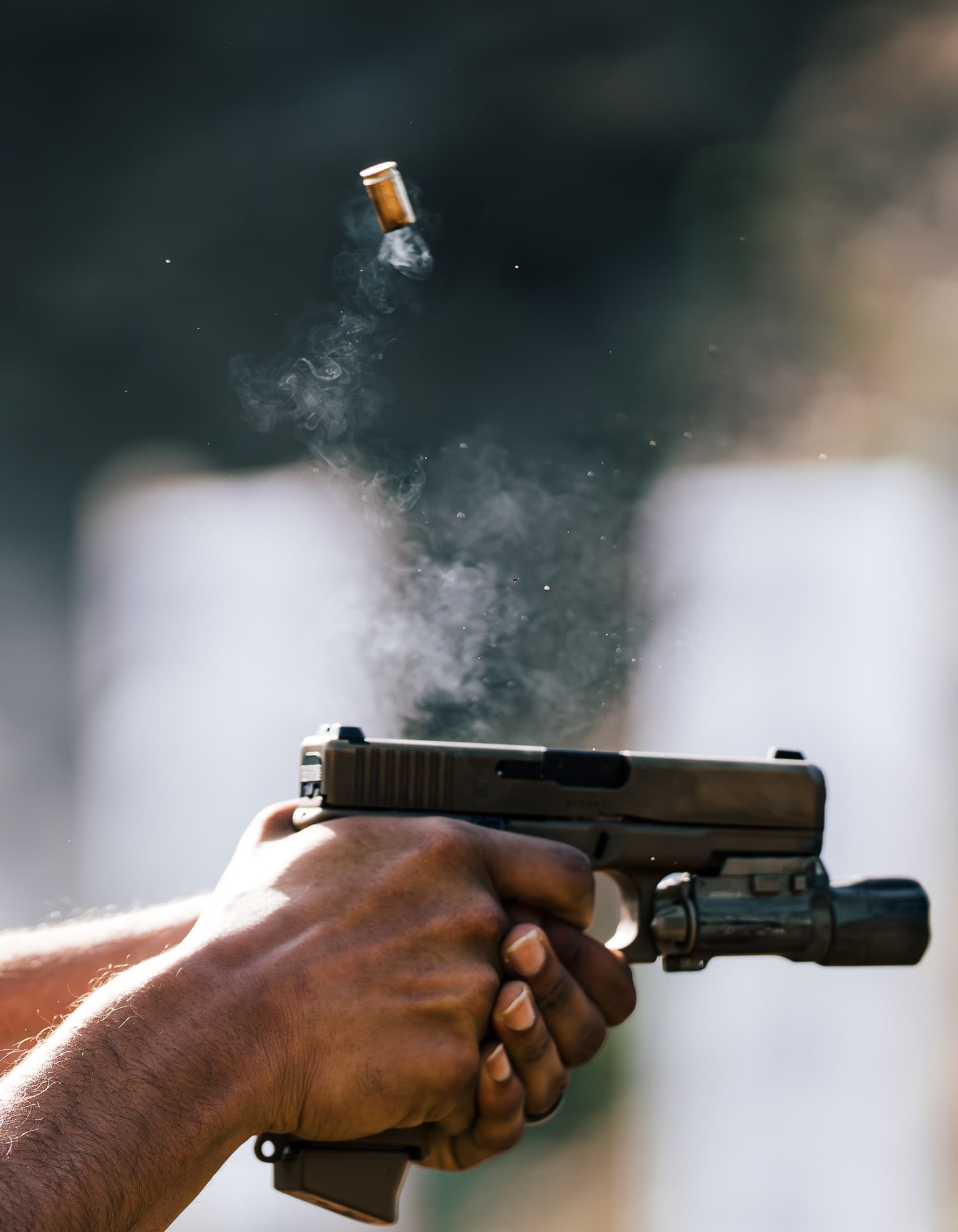 Live fire training at CTS range